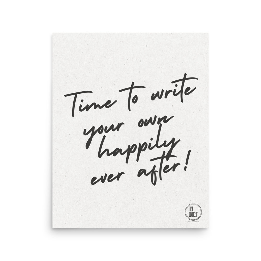 Time to write your own happily ever after !