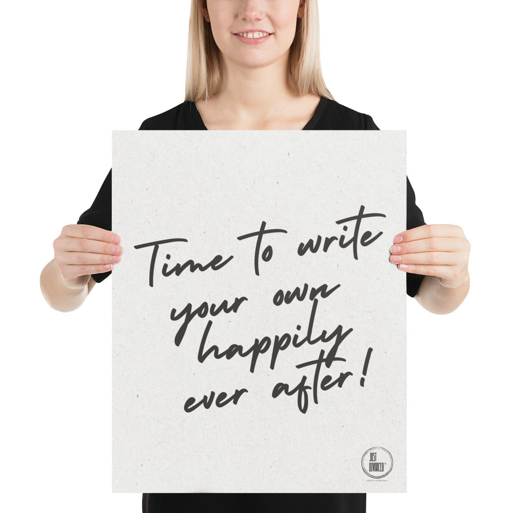 Time to write your own happily ever after !